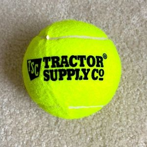 Tractor Supply 4” Tennis Ball-NWOT